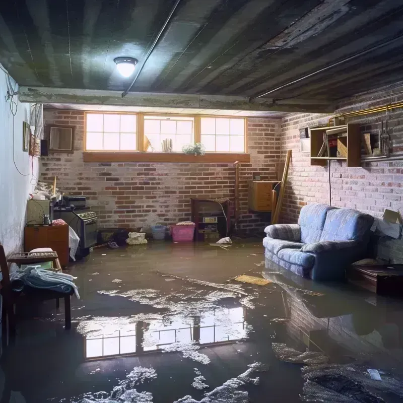 Flooded Basement Cleanup in Pastos, PR